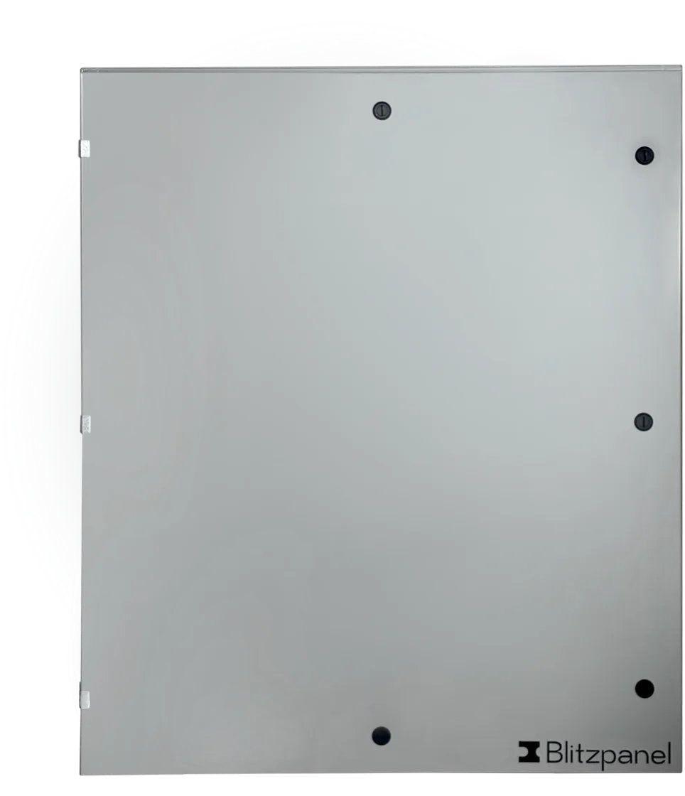 Upload — control panel enclosure