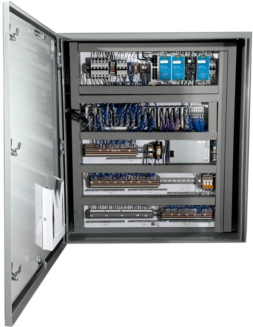 Build — control panel enclosure